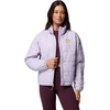 Columbia Women’s Collegiate Sienna Hill Quilted Jacket(Lsu – Lavender Pearl)