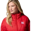 Columbia Women’s Collegiate Sienna Hill Quilted Jacket(Neb – Bright Red)
