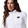 Columbia Women’s Collegiate Sienna Hill Quilted Jacket(Psu – White)