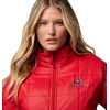 Columbia Women’s Collegiate Sienna Hill Quilted Jacket(Uga – Bright Red)