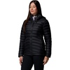 Columbia Women’s Corelite Down Hooded Jacket(Black)