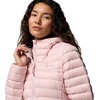 Columbia Women’s Corelite Down Hooded Jacket(Mineral Pink)
