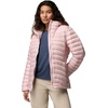 Columbia Women’s Corelite Down Hooded Jacket(Mineral Pink)