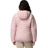 Columbia Women’s Corelite Down Hooded Jacket(Mineral Pink)