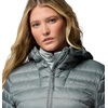 Columbia Women’s Corelite Down Hooded Jacket(Sedona Sage)