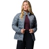 Columbia Women’s Delta Ridge II Down Winter Jacket(Tradewinds Grey Heather Print)