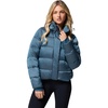 Columbia Amaze Puff Hooded Jacket(Everblue High Shine)