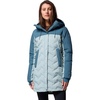 Columbia Women’s Mountain Croo III Mid Down Jacket(Crushed Blue/Everblue)