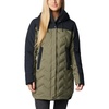 Columbia Women’s Mountain Croo III Mid Down Jacket(Stone Green/Black)