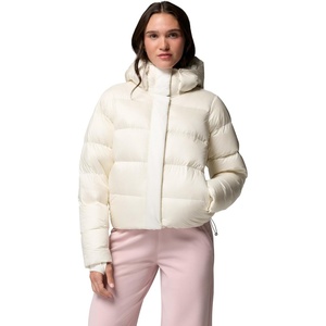 Columbia Amaze Puff Hooded Jacket(Sea Salt Pearl Shine)