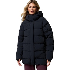 Columbia Amaze Puff Mid Hooded Jacket(Black)