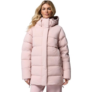 Columbia Amaze Puff Mid Hooded Jacket(Mineral Pink)