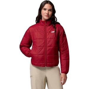 Columbia Women’s Collegiate Sienna Hill Quilted Jacket(Ark – Red Velvet)