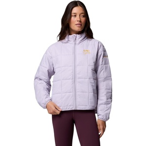 Columbia Women’s Collegiate Sienna Hill Quilted Jacket(Lsu – Lavender Pearl)
