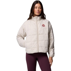 Columbia Women’s Collegiate Sienna Hill Quilted Jacket(Os – Dark Stone)