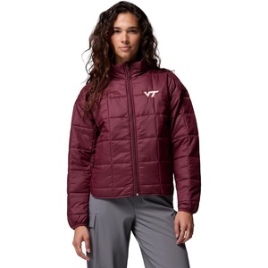 Columbia Women’s Collegiate Sienna Hill Quilted Jacket(Vt – Deep Maroon)