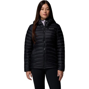 Columbia Women’s Corelite Down Hooded Jacket(Black)