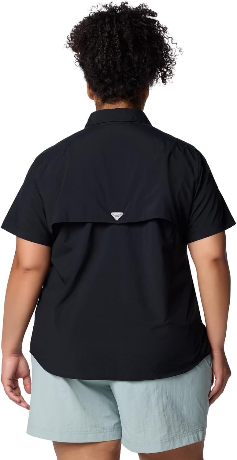 image:imageColumbia Womens PFG Bahama II Short Sleeve Fishing ShirtBlack
