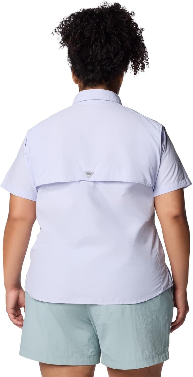 image:imageColumbia Womens PFG Bahama II Short Sleeve Fishing ShirtSnowdrift
