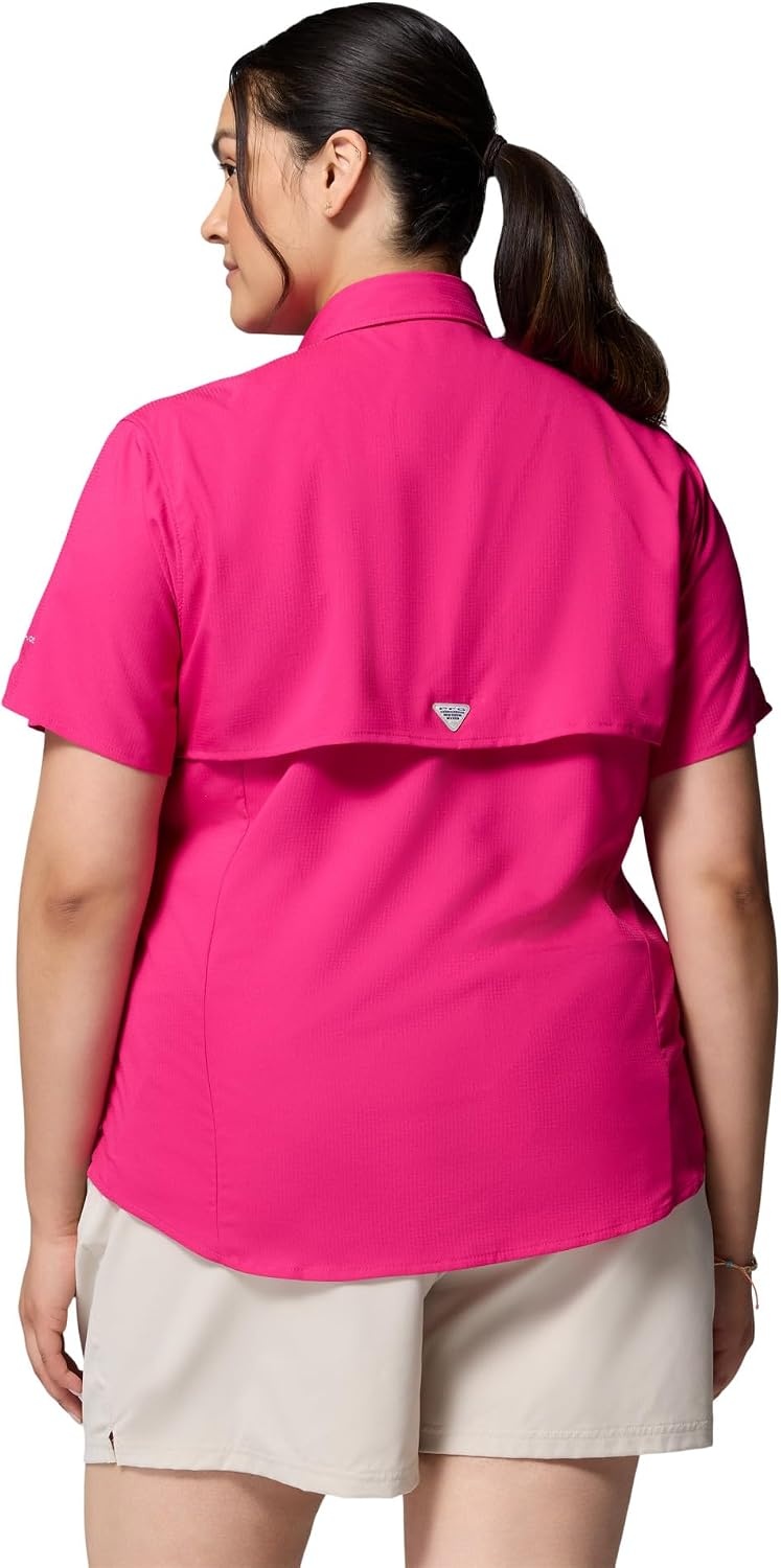 image:imageColumbia Womens PFG Tamiami II Short Sleeve ShirtGuava Pink