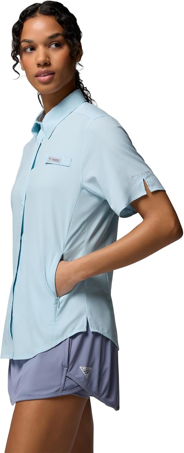 image:imageColumbia Womens PFG Tamiami II Short Sleeve ShirtMarine Light