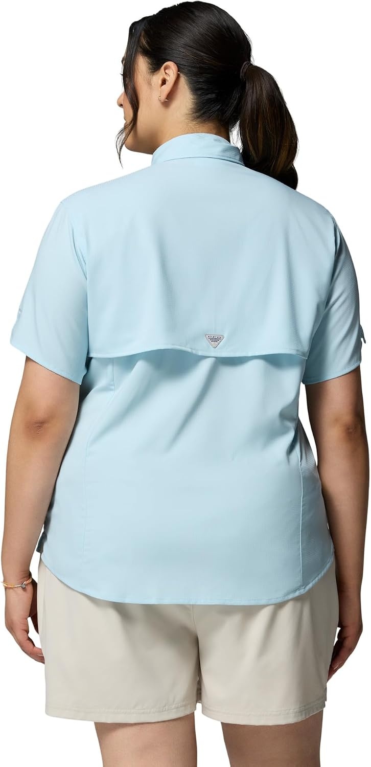 image:imageColumbia Womens PFG Tamiami II Short Sleeve ShirtMarine Light