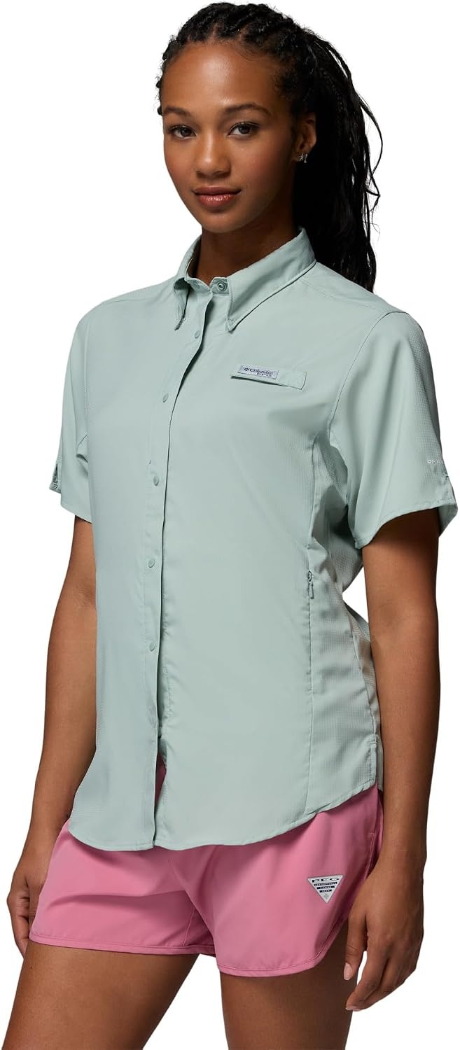 image:imageColumbia Womens PFG Tamiami II Short Sleeve ShirtNiagara