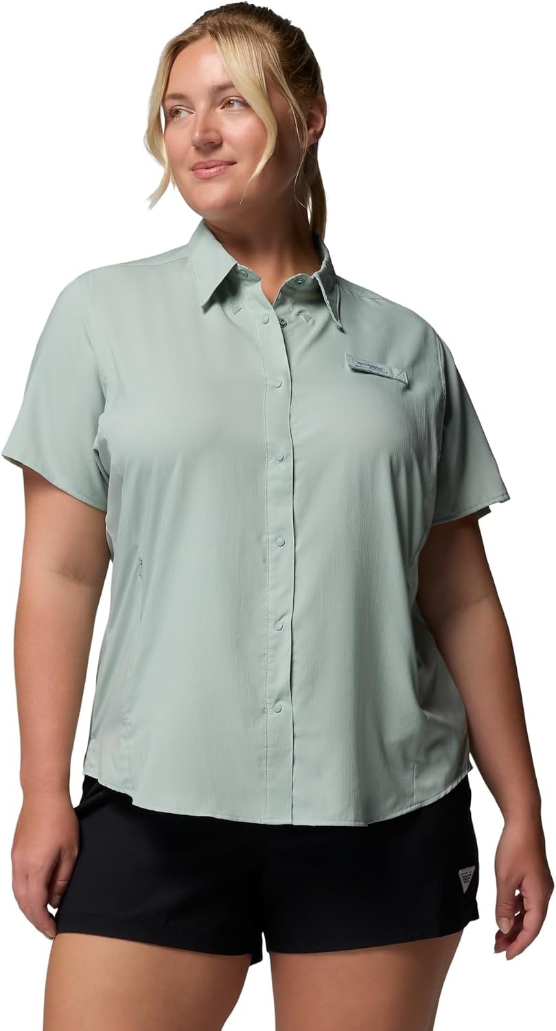 image:imageColumbia Womens PFG Tamiami II Short Sleeve ShirtNiagara