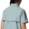 Columbia Women’s PFG Bahama II Short Sleeve Fishing Shirt(Crushed Blue)