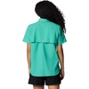 Columbia Women’s PFG Bahama II Short Sleeve Fishing Shirt(Glaze Green)