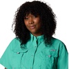 Columbia Women’s PFG Bahama II Short Sleeve Fishing Shirt(Glaze Green)