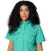 Columbia Women’s PFG Bahama II Short Sleeve Fishing Shirt(Glaze Green)