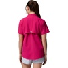 Columbia Women’s PFG Bahama II Short Sleeve Fishing Shirt(Guava Pink)