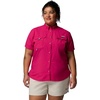 Columbia Women’s PFG Bahama II Short Sleeve Fishing Shirt(Guava Pink)