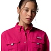Columbia Women’s PFG Bahama II Short Sleeve Fishing Shirt(Guava Pink)
