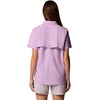 Columbia Women’s PFG Bahama II Short Sleeve Fishing Shirt(Hydrangea)