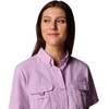 Columbia Women’s PFG Bahama II Short Sleeve Fishing Shirt(Hydrangea)