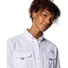 Columbia Women’s PFG Bahama II Short Sleeve Fishing Shirt(White)
