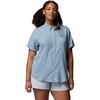 Columbia Women’s PFG Tamiami II Short Sleeve Shirt(Dockside Blue)