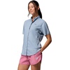 Columbia Women’s PFG Tamiami II Short Sleeve Shirt(Dockside Blue)