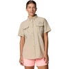 Columbia Women’s PFG Bahama II Short Sleeve Fishing Shirt(Fossil)