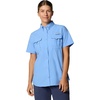 Columbia Women’s PFG Bahama II Short Sleeve Fishing Shirt(White Cap)