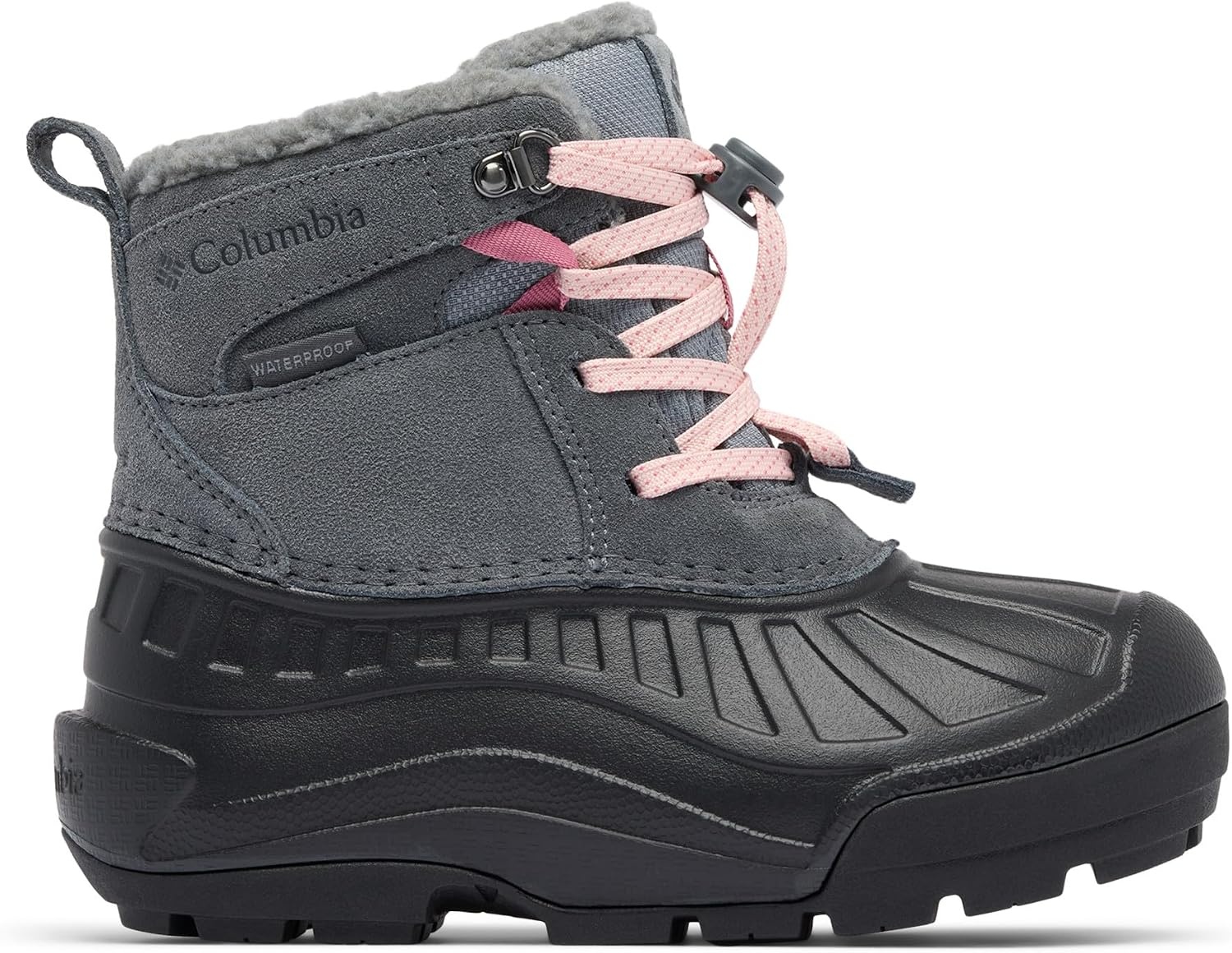 image:imageColumbia Kids Youth Powderbug Alpine Waterproof ToddlerLittle KidBig KidGraphitePink Haze
