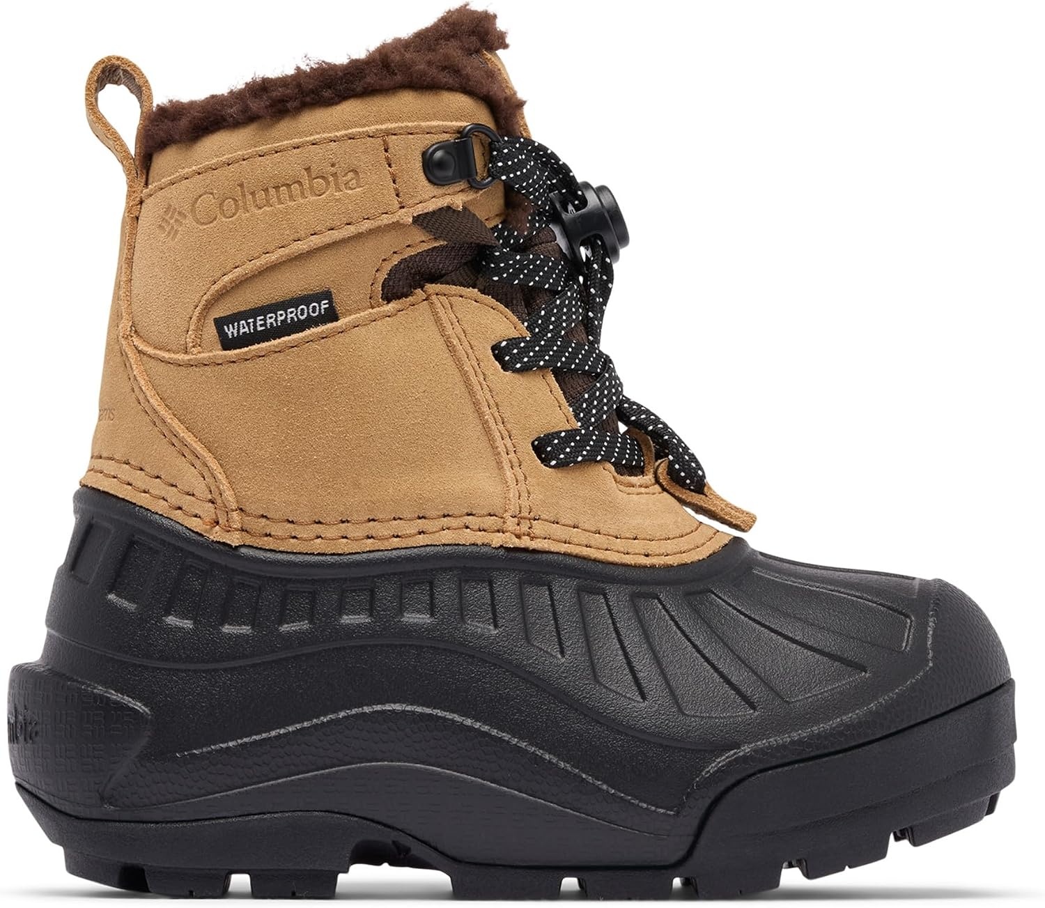 image:imageColumbia Kids Youth Powderbug Alpine Waterproof ToddlerLittle KidBig KidSaharaBlack