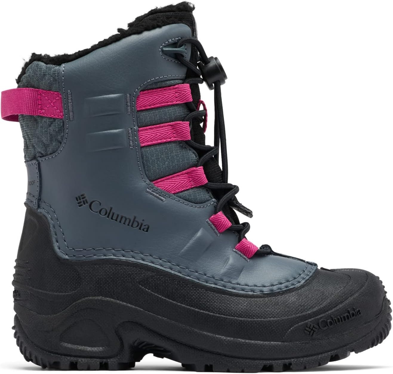 image:imageColumbia Youth Bugaboot CelsiusGraphiteWild Fuchsia