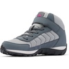 Columbia Kids Dart Canyon Mid (Little Kid/Big Kid)(Steam/Wild Fuchsia)