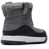 Columbia Kids Snowtrot Ease (Little Kid/Big Kid)(Graphite/Black)