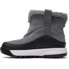 Columbia Kids Snowtrot Ease (Little Kid/Big Kid)(Graphite/Black)