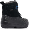 Columbia Kids Youth Powderbug Alpine Waterproof (Toddler/Little Kid/Big Kid)(Dark Grey/Mountain Blue)