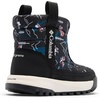 Columbia Youth Snowtrot Mid(Black/Black Mountopia)